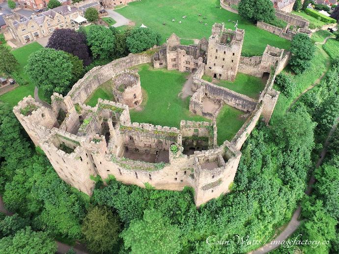 low angle photography of gray castle at daytime